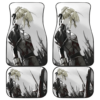 Saber In Last Battle Black And White Fate/Stay Night Car Floor Mats UBC040613