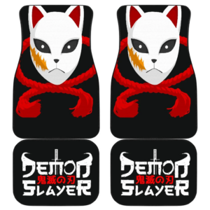 Sabito Mask Black Demon Slayer Car Floor Mats UBC033003