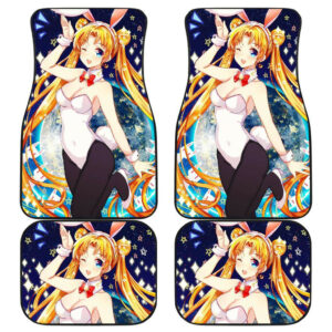 Sailor Moon Rabbit Front And Back Car Mats