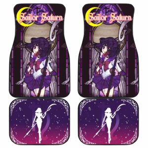 Sailor Saturn Characters Sailor Moon Main Car Floor Mats Vintage Style Anime