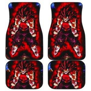 Saiyan Front And Back Car Mats