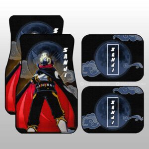 Sanji Raid Suit Car Floor Mats Custom Anime One Piece Car Accessories Gifts For Anime Fans