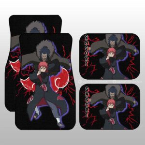 Sasori Car Floor Mats Custom Gifts For Anime Naruto Fans