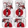 Sasuke Car Floor Mats Custom Japan Style Anime Naruto Car Interior Accessories