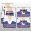 Sasuke Shippuden Uniform Car Floor Mats Custom Naruto Anime Car Interior Accessories