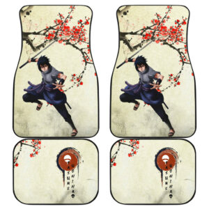 Sasuke Uchiha Naruto Car Floor Mats Anime Car Accessories