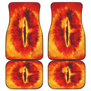 Sauron Eyes Front And Back Car Mats