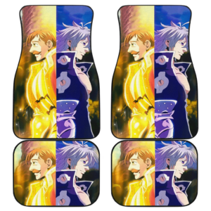 Seven Deadly Sins Escanor X Zeldris Floor Mats Anime H090720