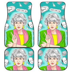 Shady Pines Car Floor Mats The Golden Girls Fan Gift H1222