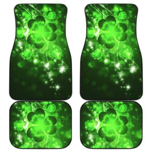 Shamrock Irish Light Car Floor Mats Amazing Gift Ideas H200217