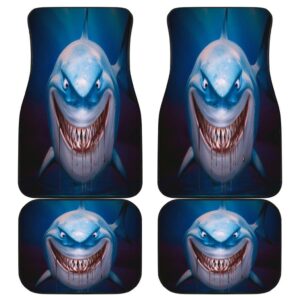 Shark Funny Front And Back Car Mats