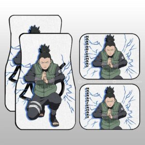Shikamaru Car Floor Mats Custom Naruto Anime Gifts For Fans