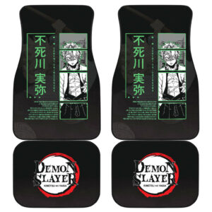 Shinazugawa Sanemi Demon Slayer Car Floor Mats Anime Car Accessories