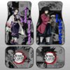 Shinobu And Giyuu Car Floor Mats Custom Demon Slayer Anime Mix Manga Gifts For Fans