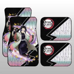 Shinobu Car Floor Mats Custom Demon Slayer Anime Car Accessories