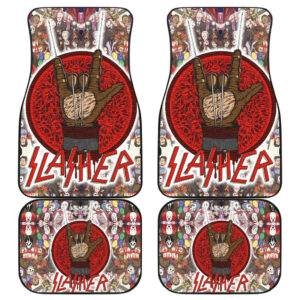 Slasher Horror Villains Claw Glove Car Floor Mats