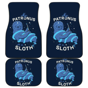 Sloth Patronus Art Car Floor Mats 191031