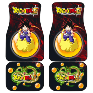 Son Goku Kintokun Anime Dragon Ball Car Floor Mats 191207