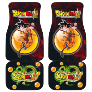 Songoku at age 15 Design Dragon Ball Car Floor Mats 191207