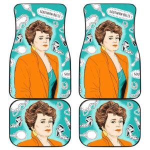 Southern Belle Car Floor Mats The Golden Girls Fan Gift H1222